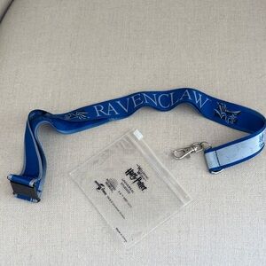 Universal Blue Ravenclaw Lanyard with ID Pouch